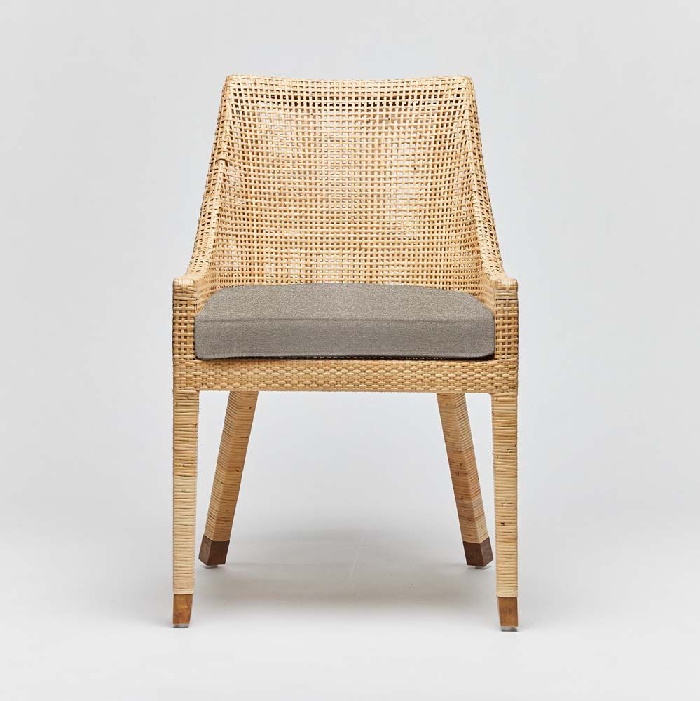 Interlude Boca Dining Chair Natural - Image 6