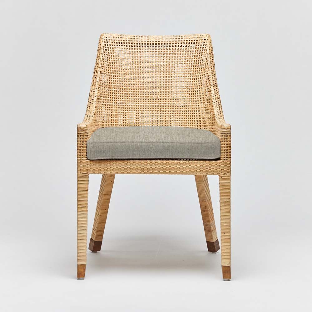 Interlude Boca Dining Chair Natural - Image 7