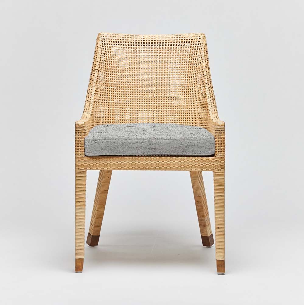 Interlude Boca Dining Chair Natural - Image 8