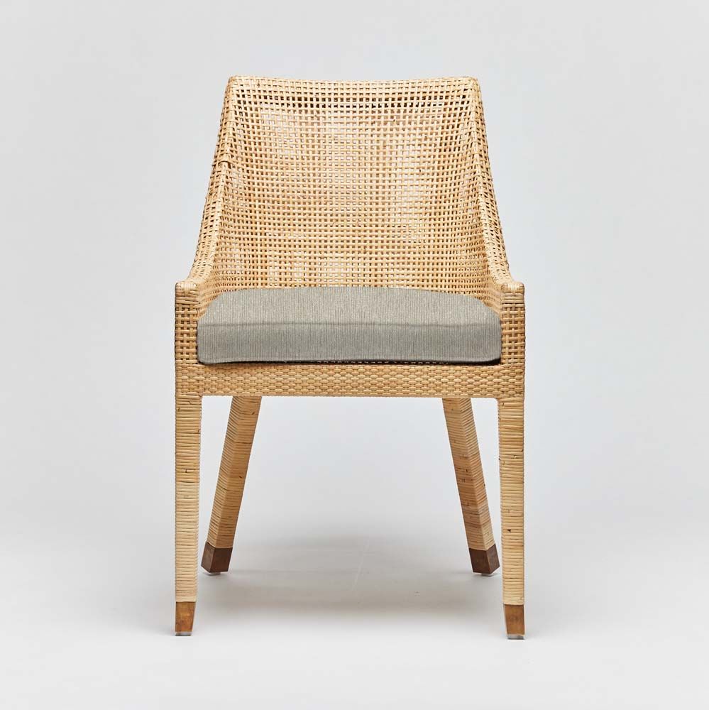 Interlude Boca Dining Chair Natural - Image 9