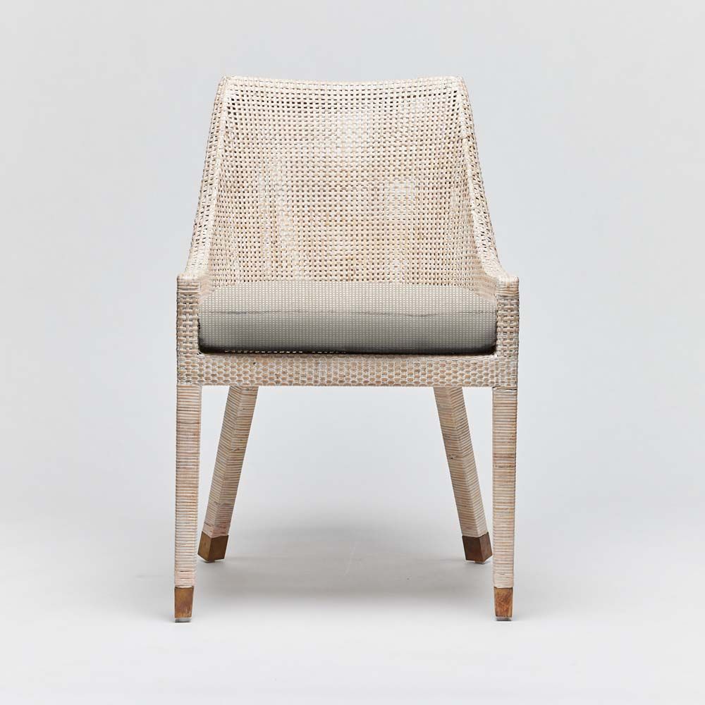Interlude Boca Dining Chair White Wash - Image 12