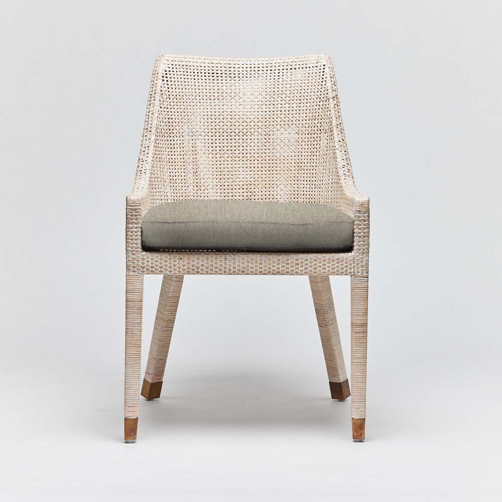 Interlude Boca Dining Chair White Wash - Image 7