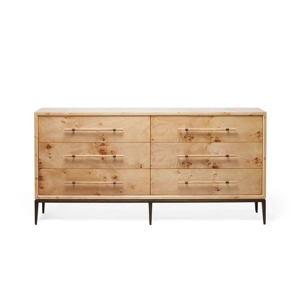 Interlude Burton 6 Drawer Chest - Image 5