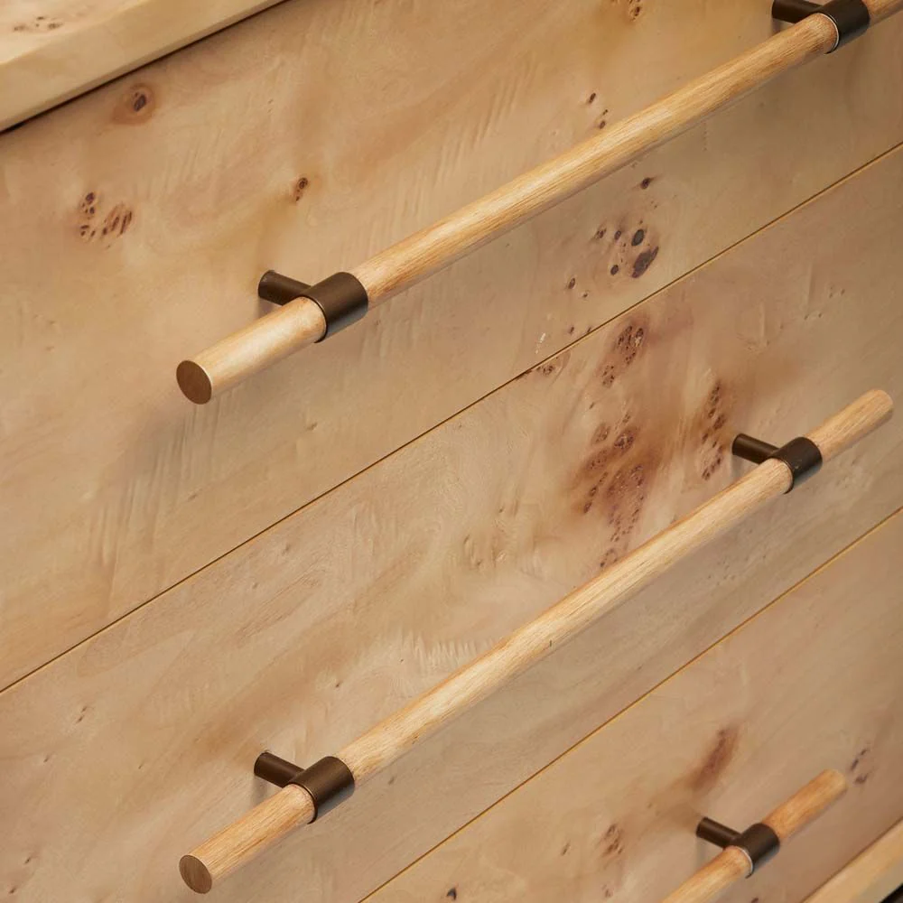 Interlude Burton 6 Drawer Chest - Image 6