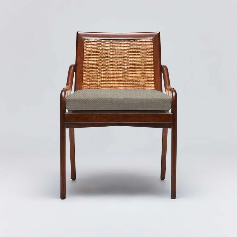 Interlude Delray Side Chair Chestnut - Image 10