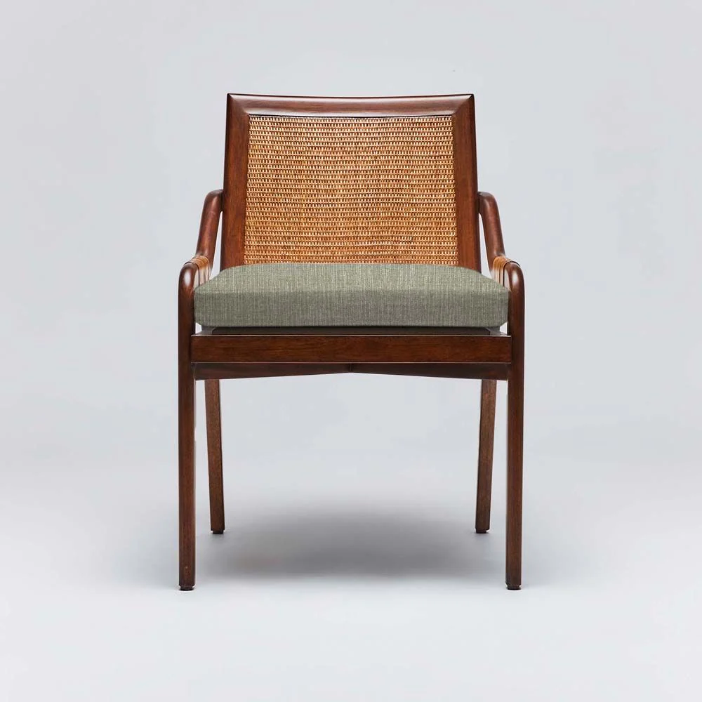 Interlude Delray Side Chair Chestnut - Image 11