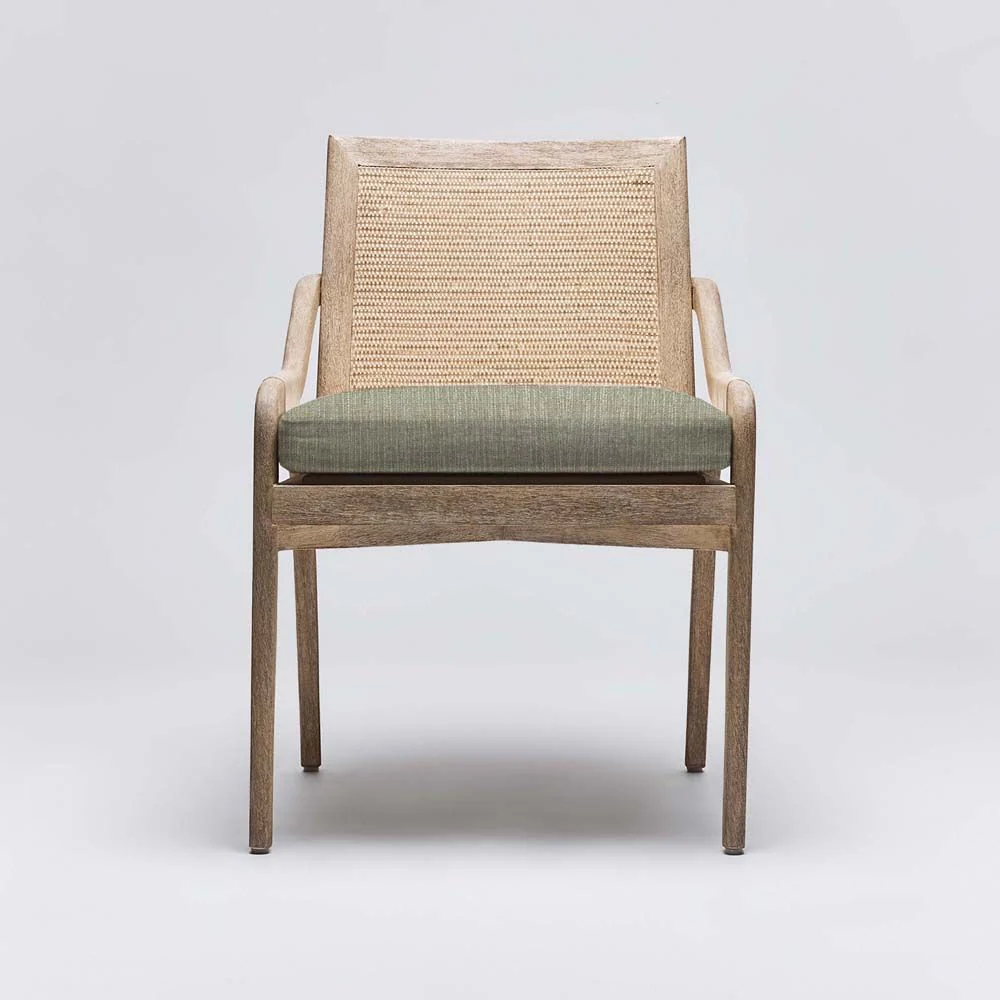 Interlude Delray Side Chair White Ceruse - Image 11