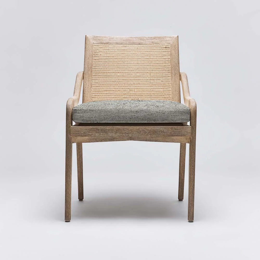 Interlude Delray Side Chair White Ceruse - Image 8