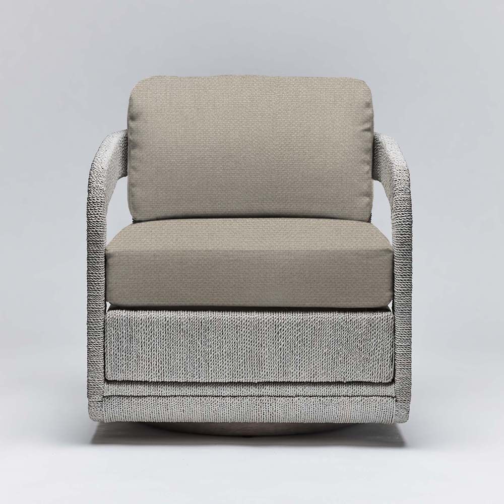 Interlude Harbour Lounge Chair Grey - Image 10