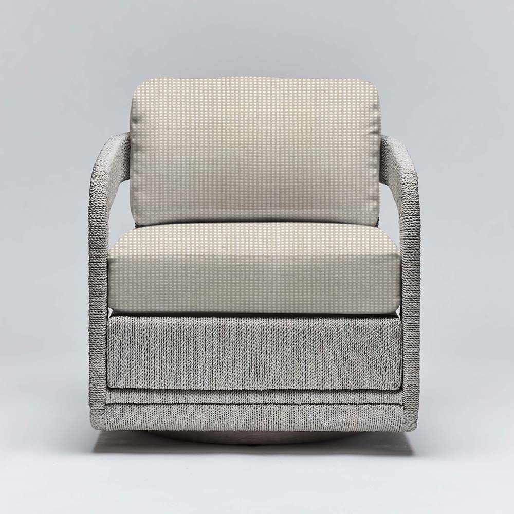 Interlude Harbour Lounge Chair Grey - Image 12