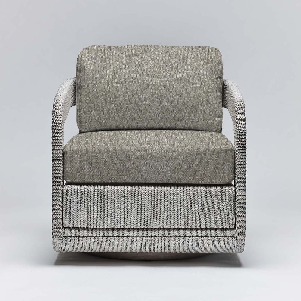 Interlude Harbour Lounge Chair Grey - Image 2