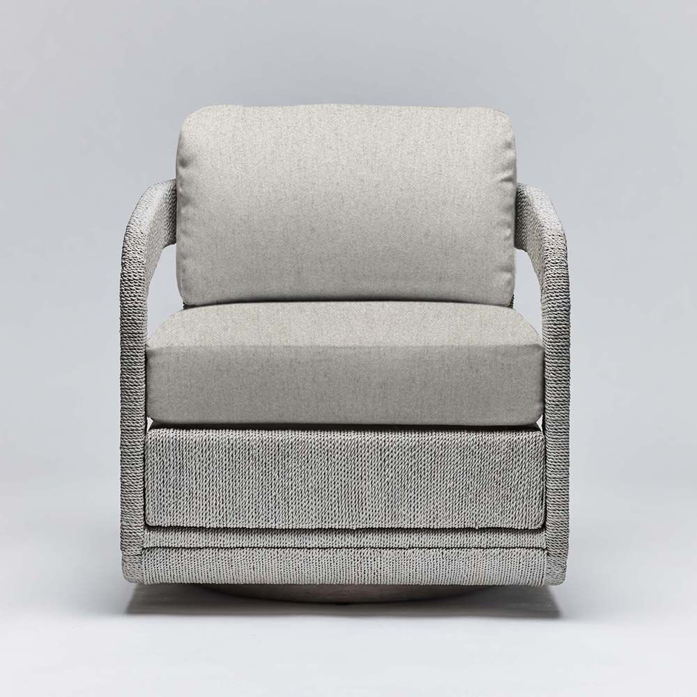 Interlude Harbour Lounge Chair Grey - Image 3