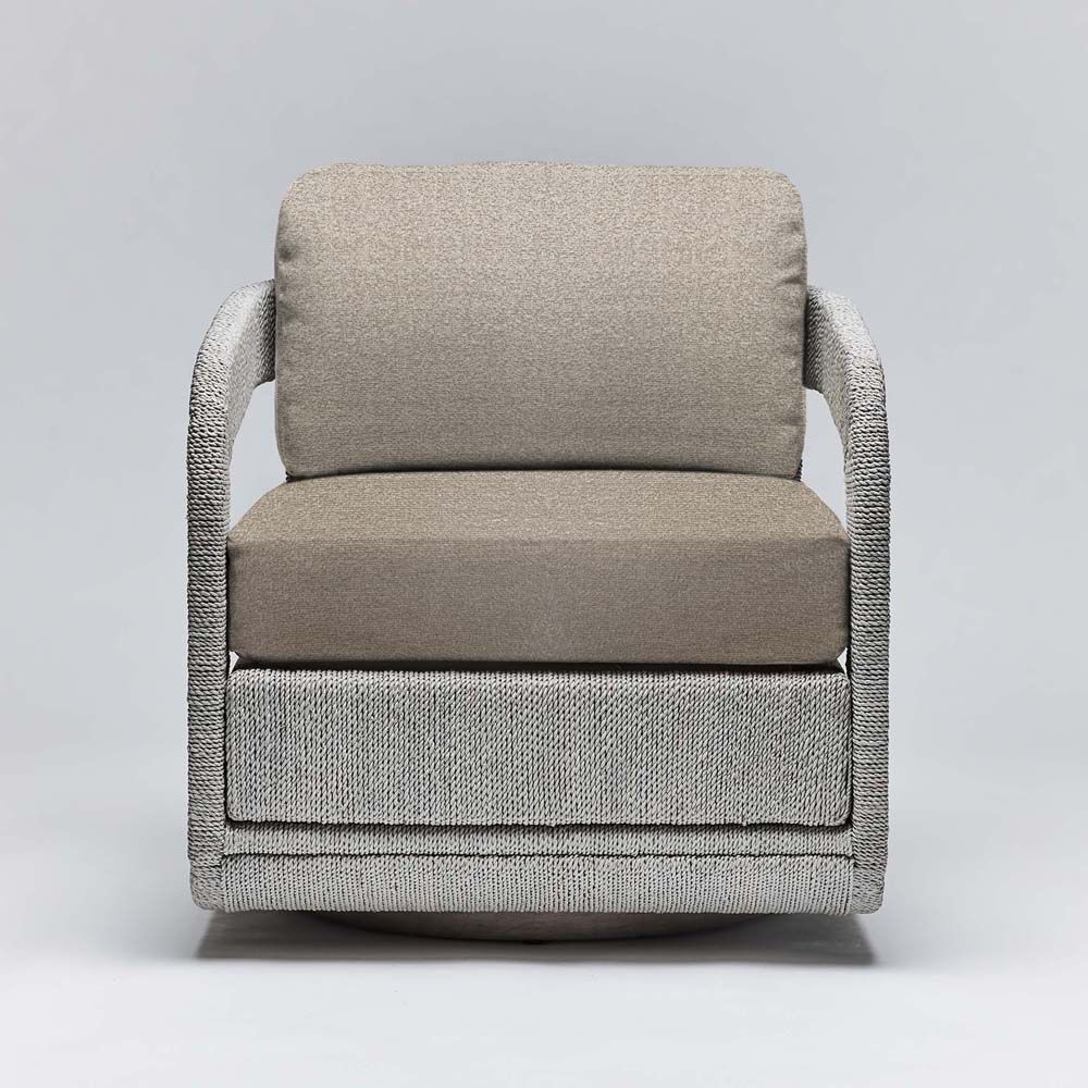 Interlude Harbour Lounge Chair Grey - Image 6