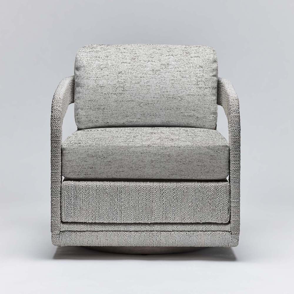 Interlude Harbour Lounge Chair Grey - Image 8