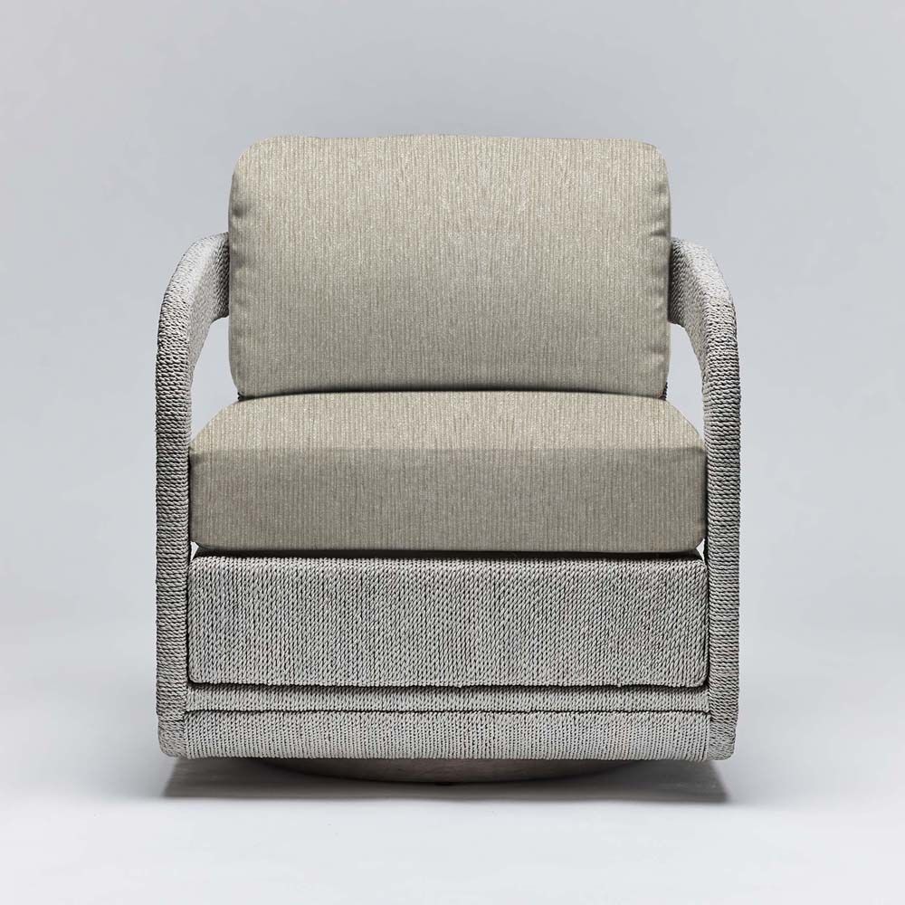 Interlude Harbour Lounge Chair Grey - Image 9