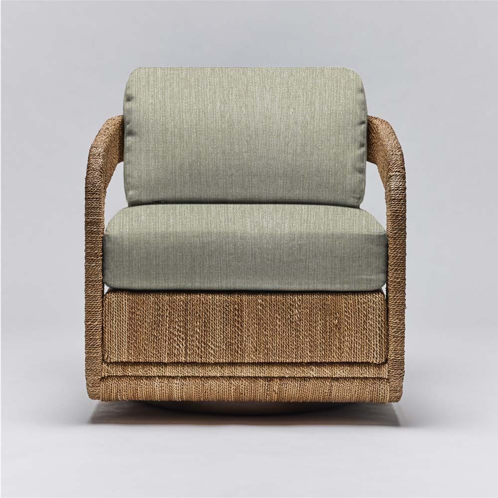 Interlude Harbour Lounge Chair Natural - Image 10
