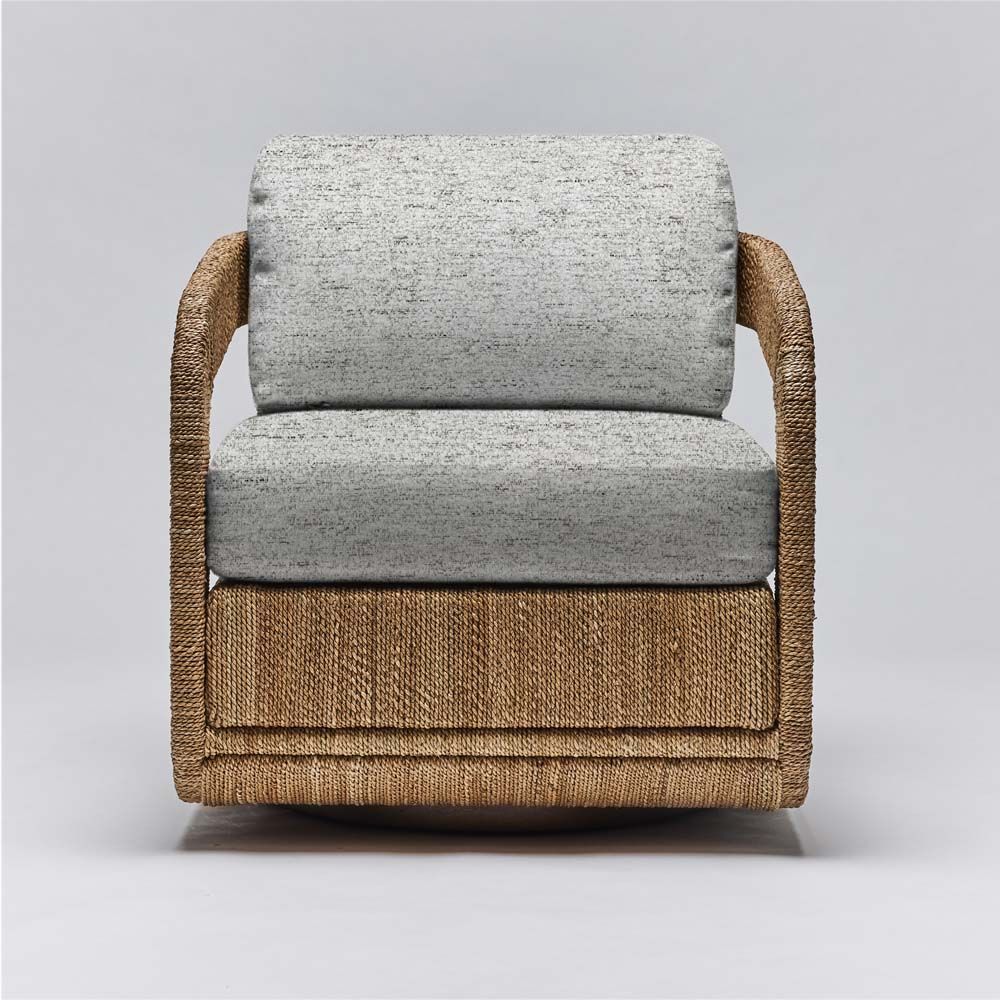 Interlude Harbour Lounge Chair Natural - Image 7
