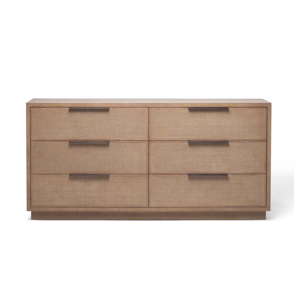 Interlude Holmes 6 Drawer Chest Harvest - Image 2