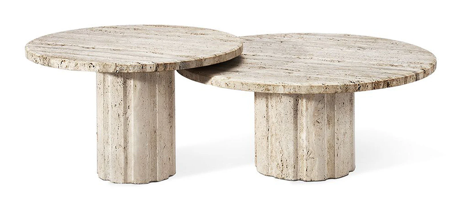 Interlude Amerigo Cocktail Tables - Set of 2 - Image 2
