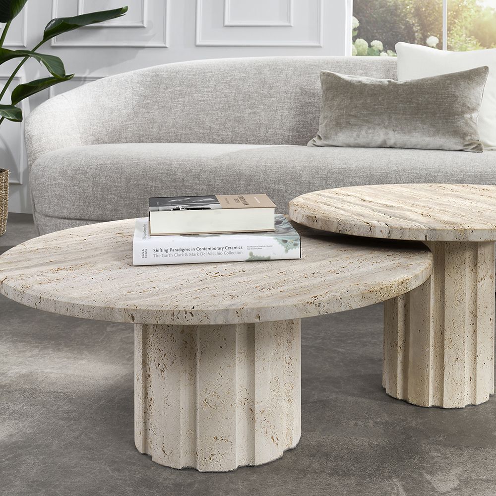 Interlude Amerigo Cocktail Tables - Set of 2 - Image 4