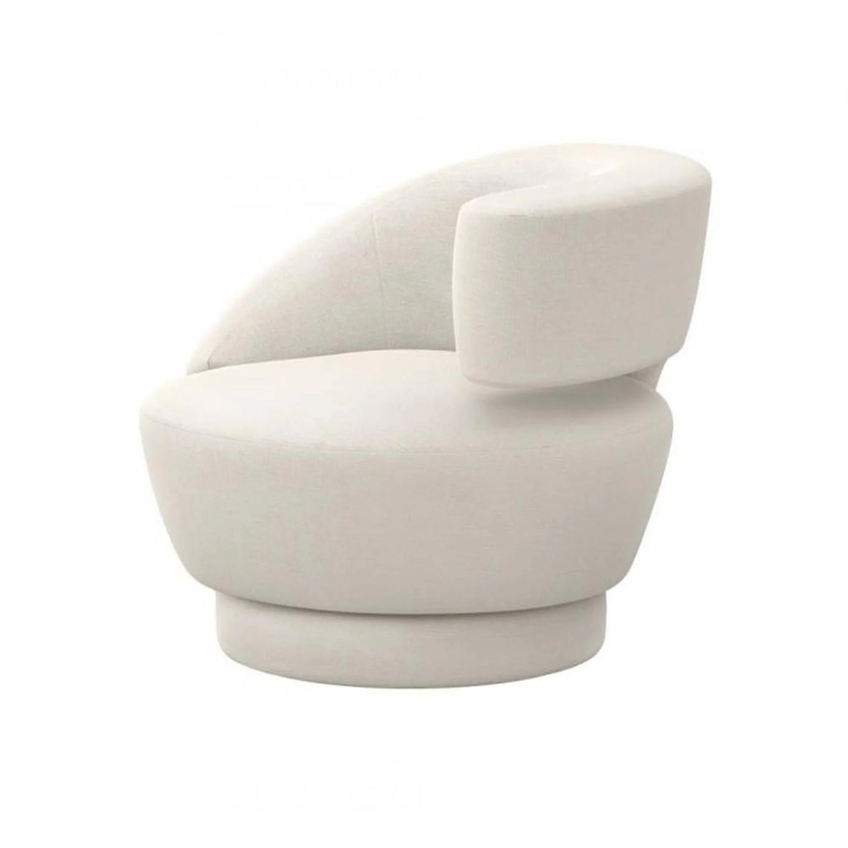 Interlude Arabella Swivel Chair - Image 10