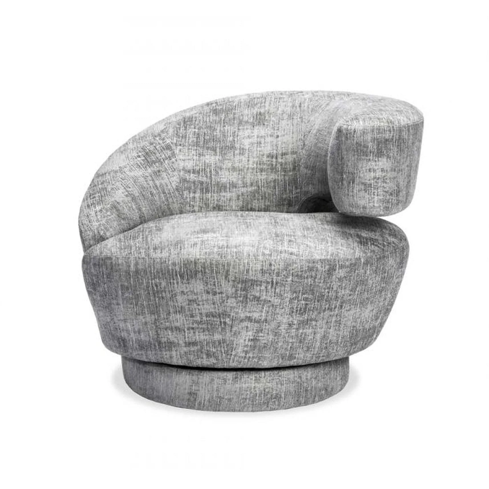 Interlude Arabella Swivel Chair - Image 6