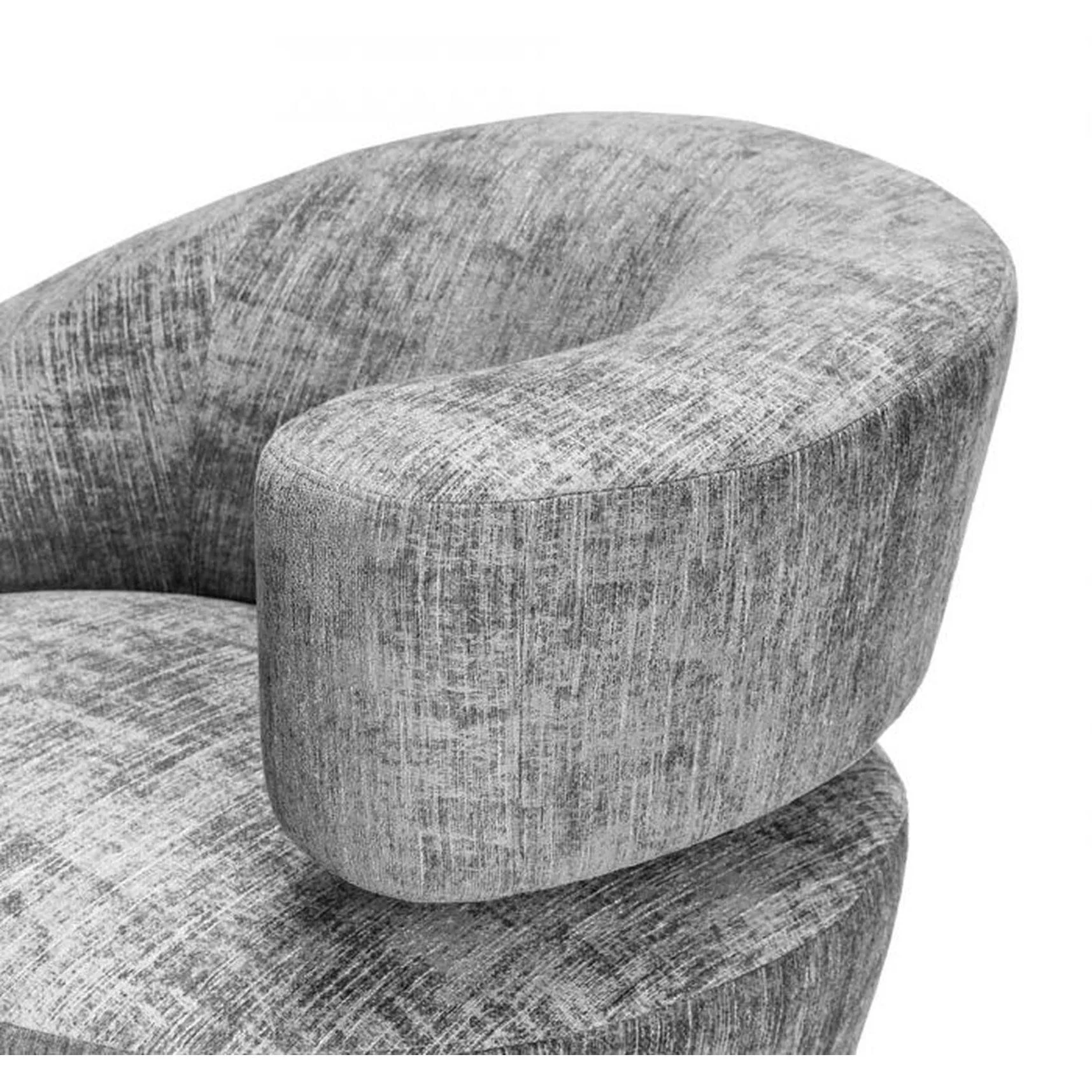 Interlude Arabella Swivel Chair - Image 8