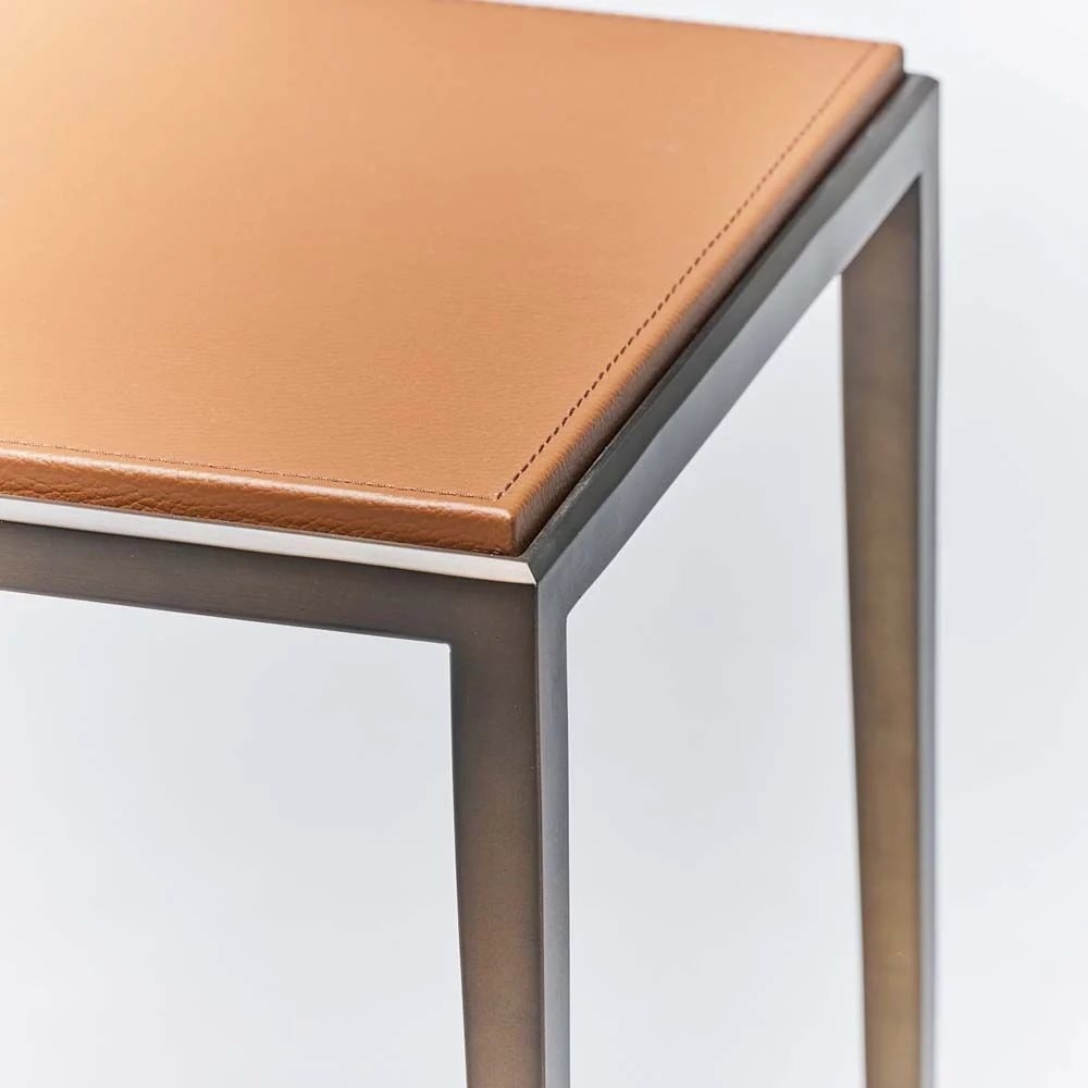 Interlude Auburn Side Table - Image 7