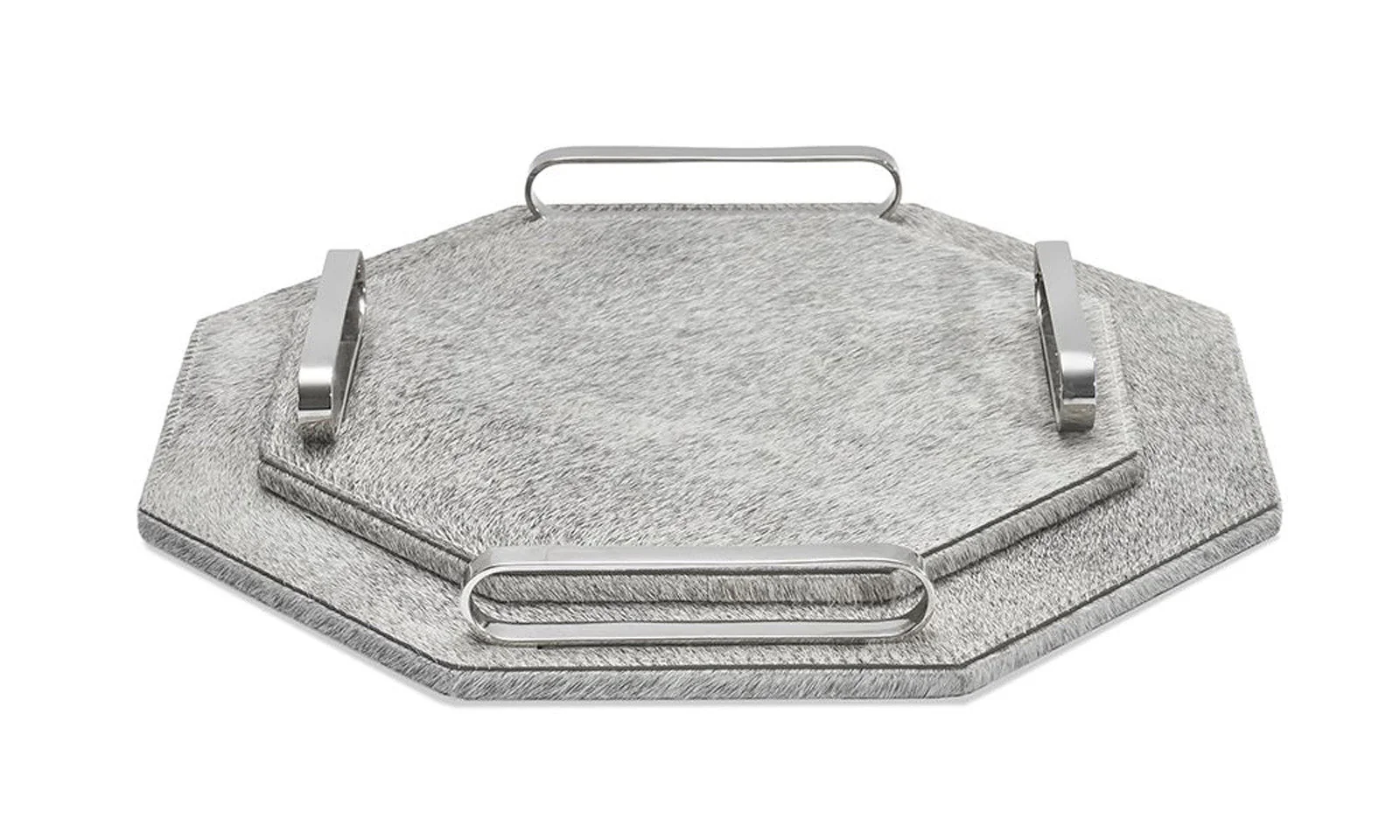 Interlude Audrina Octagonal Trays - Set of 2 - Image 2