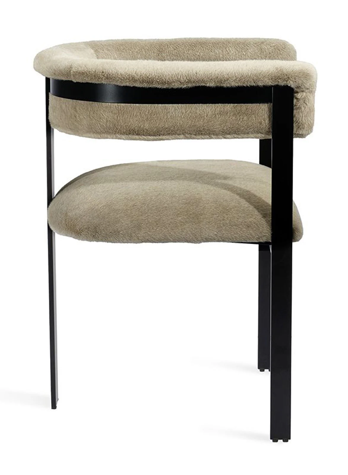 Interlude Darcy Dining Chair in Black - Image 3