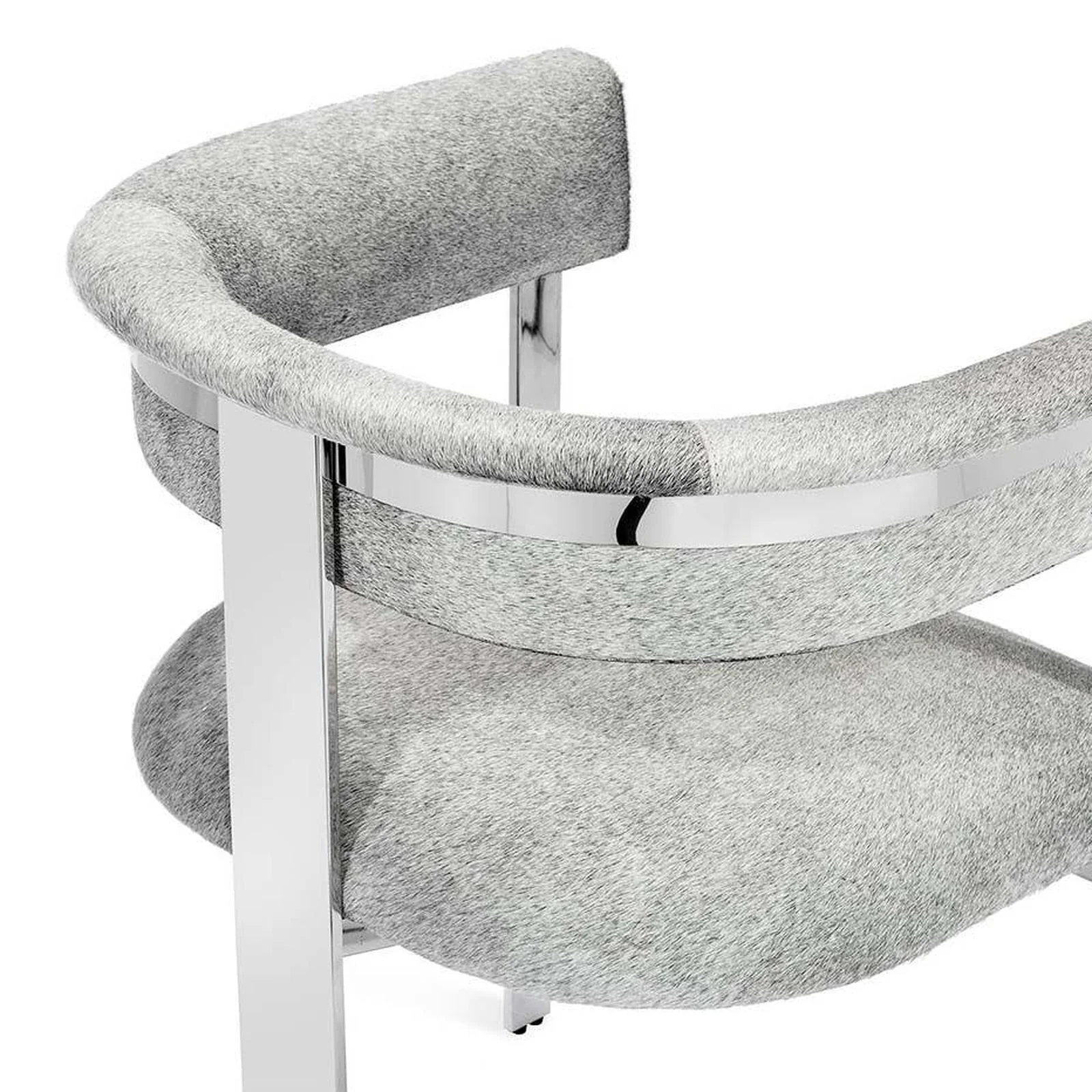 Interlude Darcy Hide Chair - Image 4