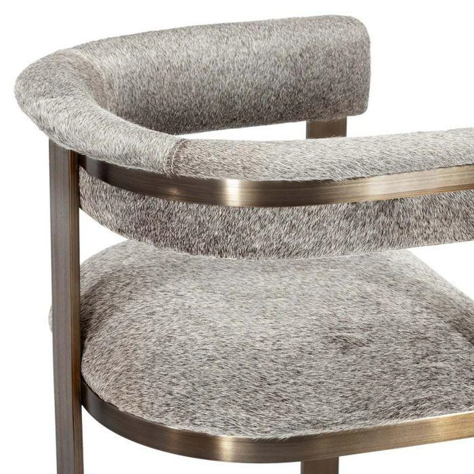 Interlude Darcy Hide Counter Stool - Image 3