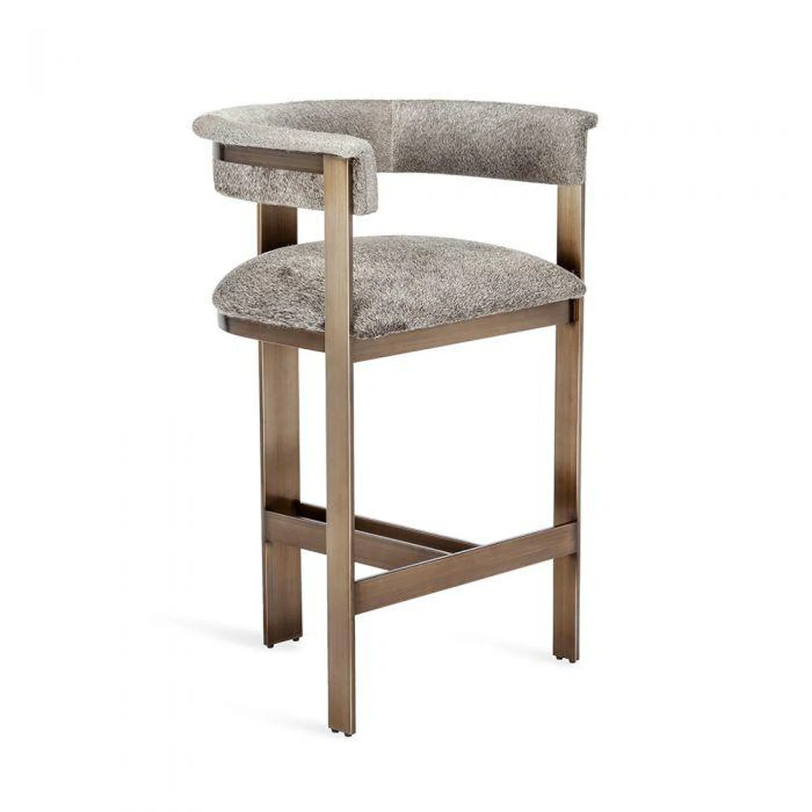 Interlude Darcy Hide Counter Stool - Image 4
