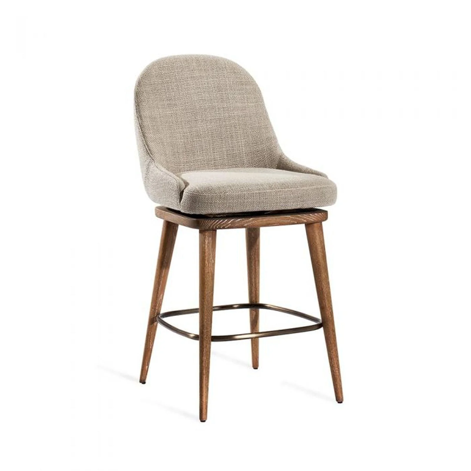 Interlude Harper Swivel Counter Stool - Image 13
