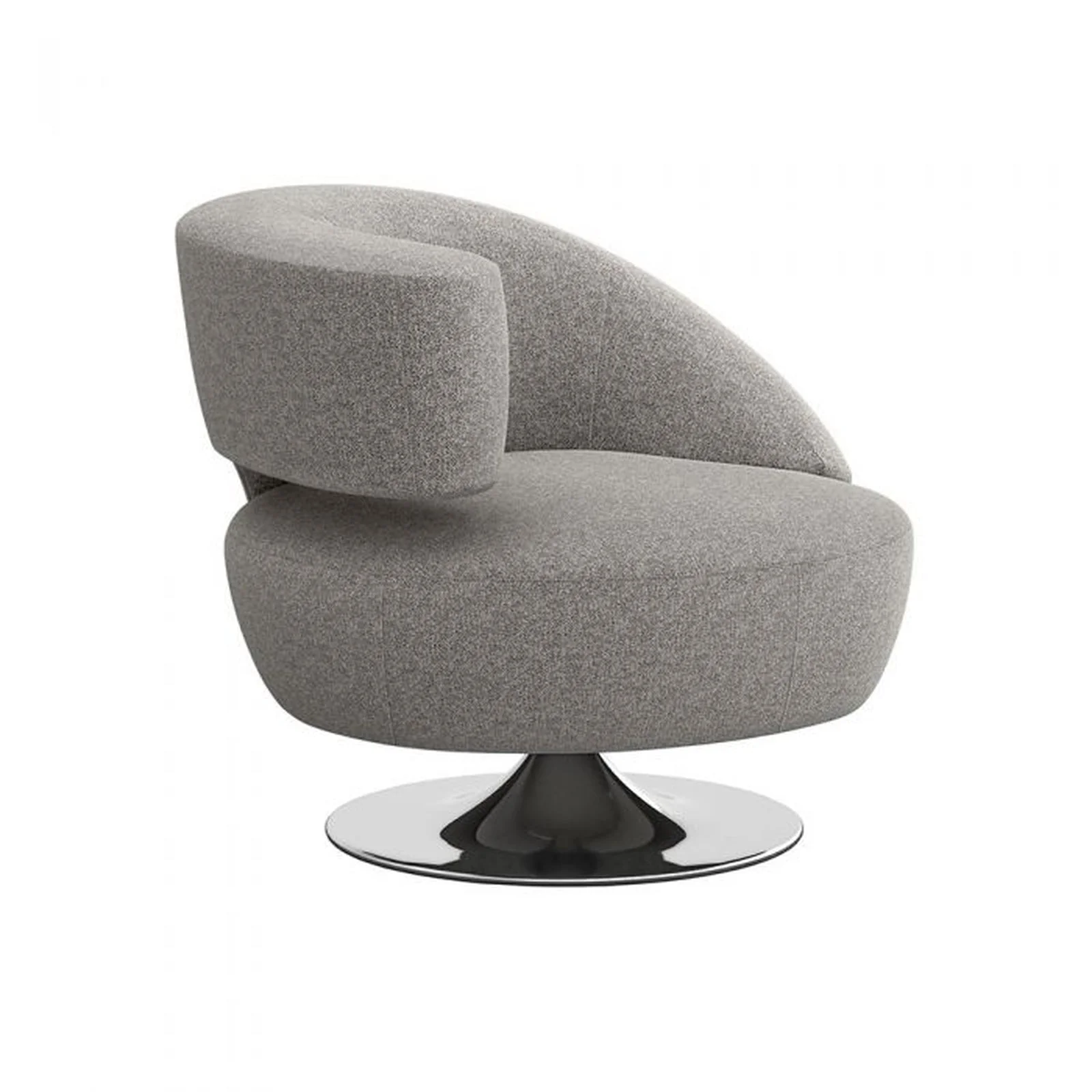 Interlude Isabella Swivel Chair - Image 11
