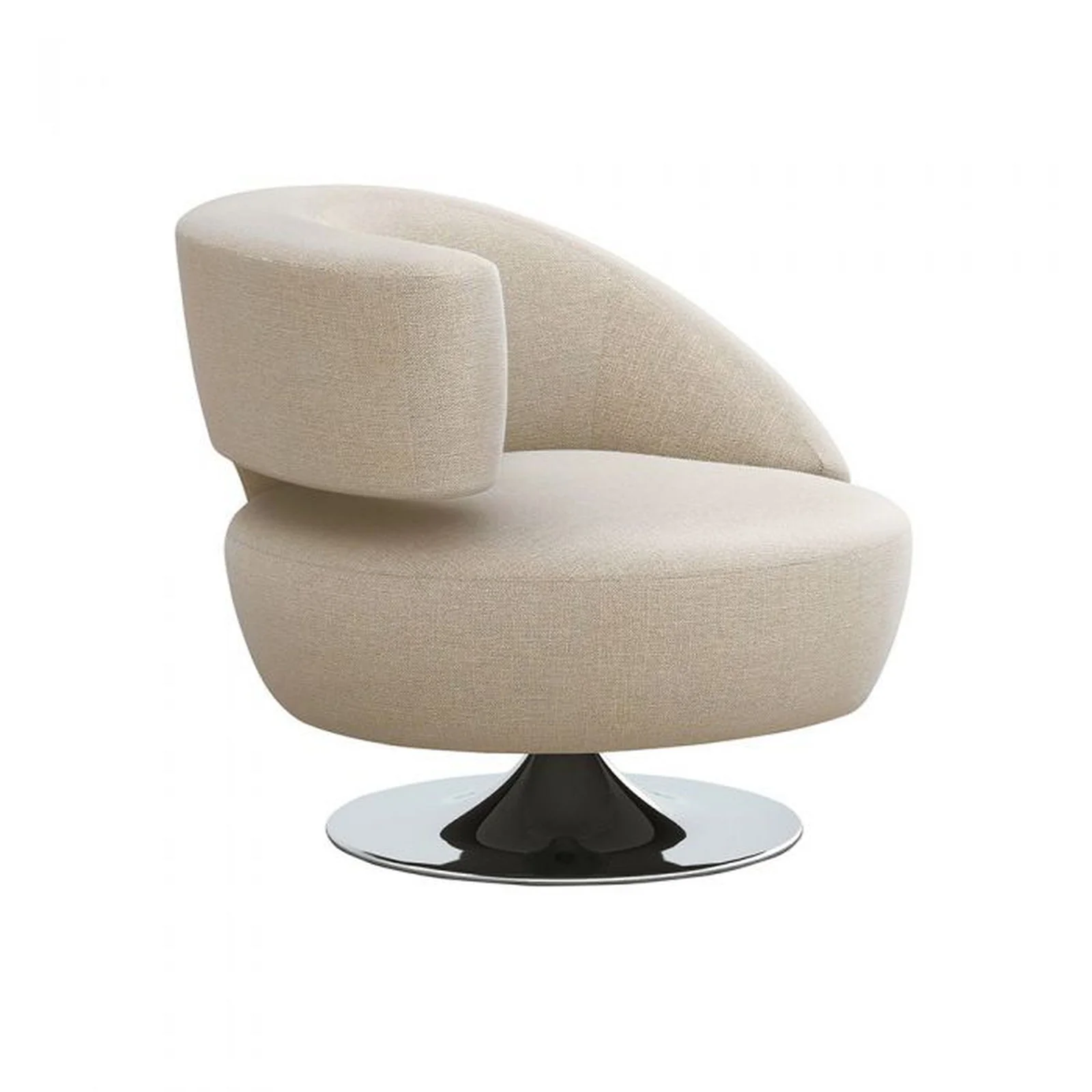 Interlude Isabella Swivel Chair - Image 12