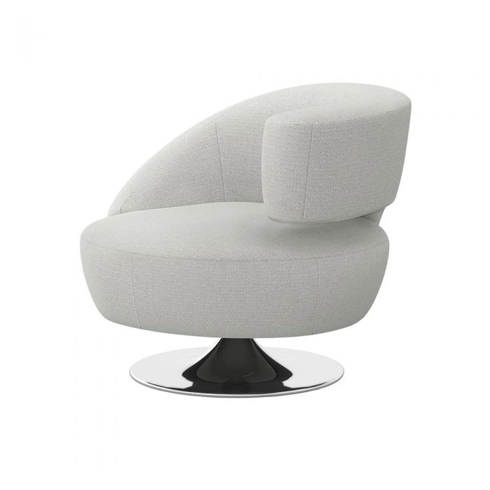 Interlude Isabella Swivel Chair - Image 16