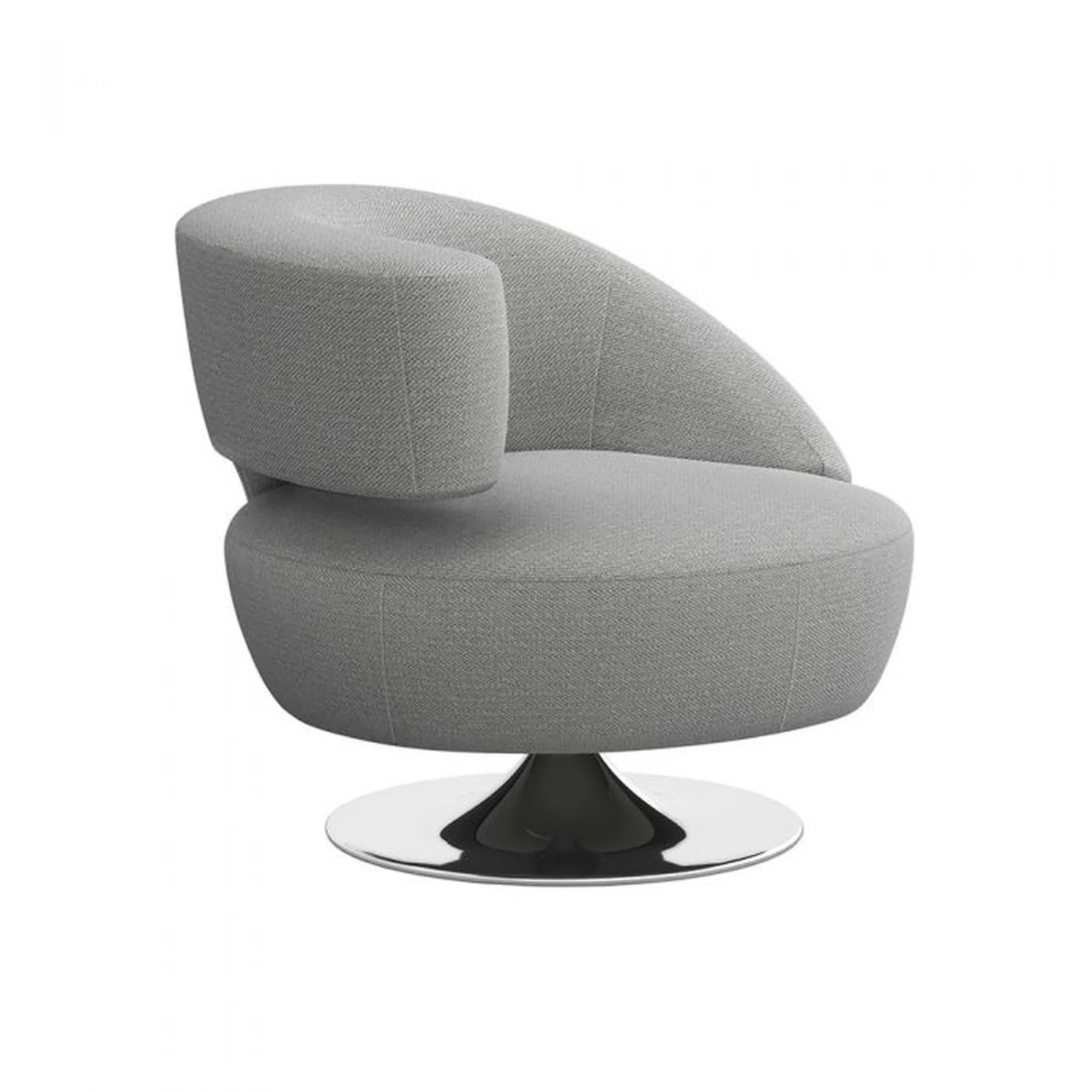 Interlude Isabella Swivel Chair - Image 2