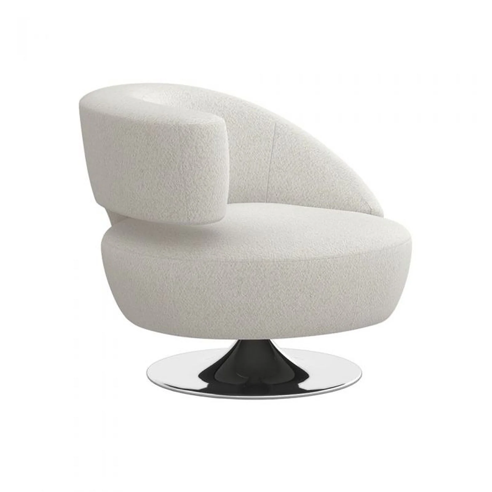 Interlude Isabella Swivel Chair - Image 3