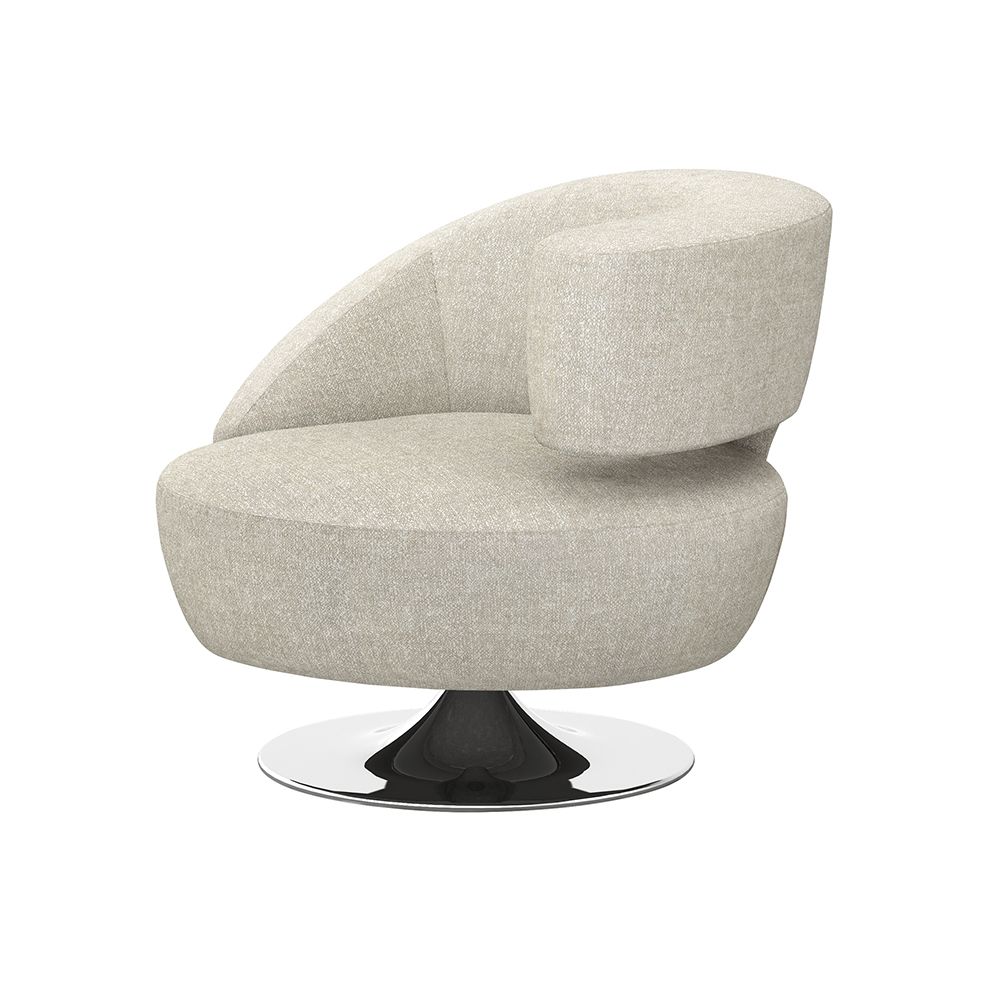 Interlude Isabella Swivel Chair - Image 36