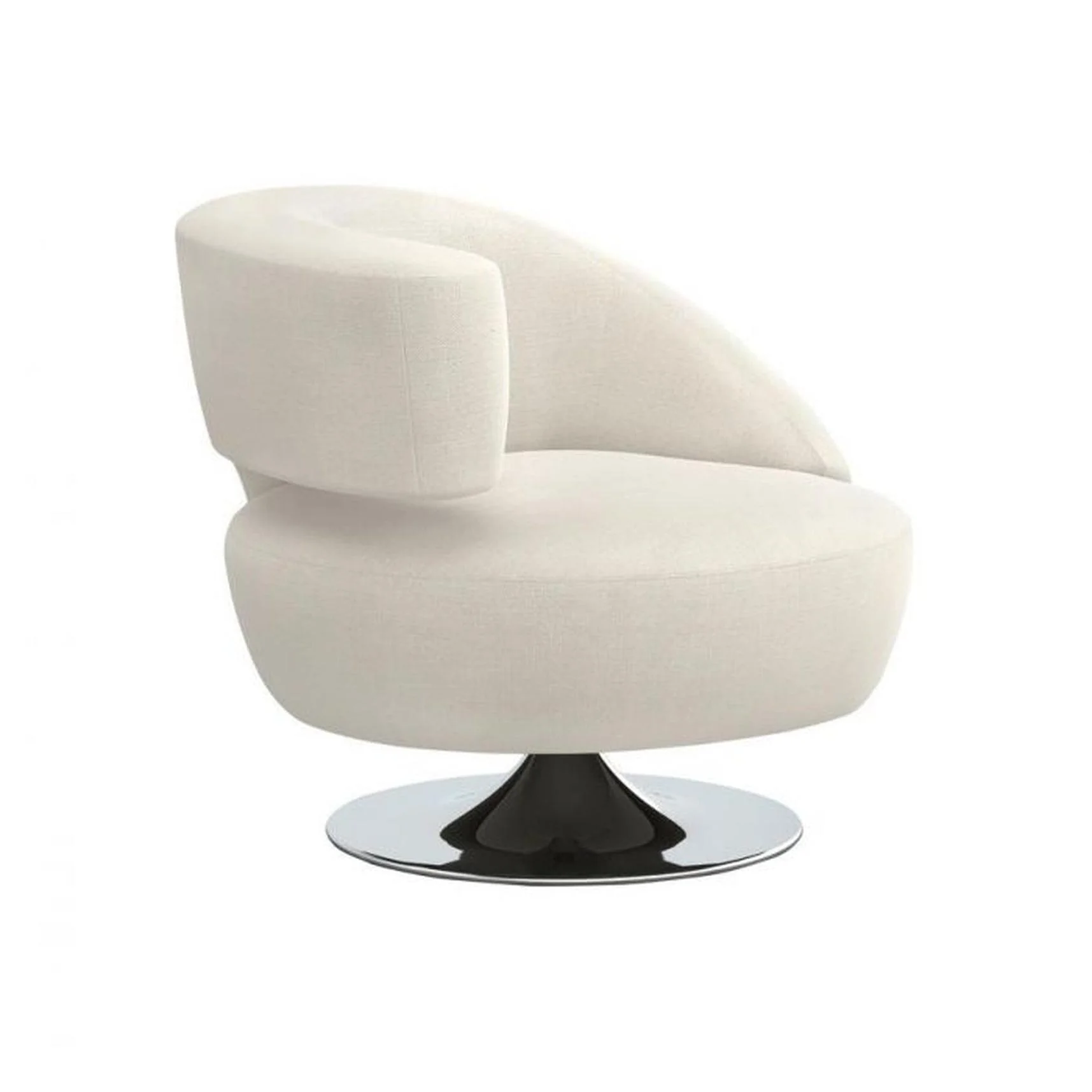 Interlude Isabella Swivel Chair - Image 6