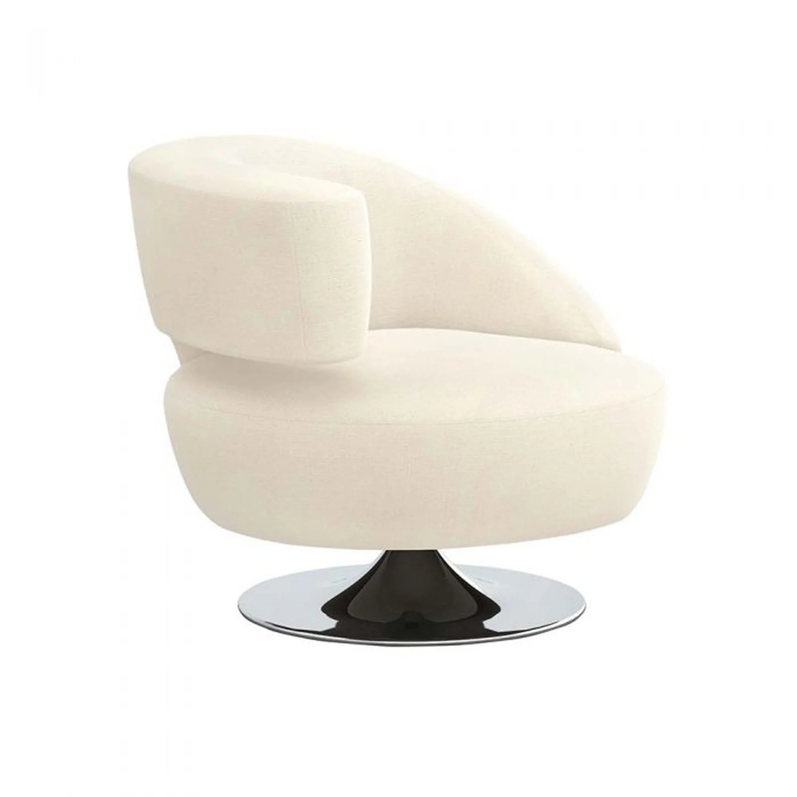 Interlude Isabella Swivel Chair - Image 7