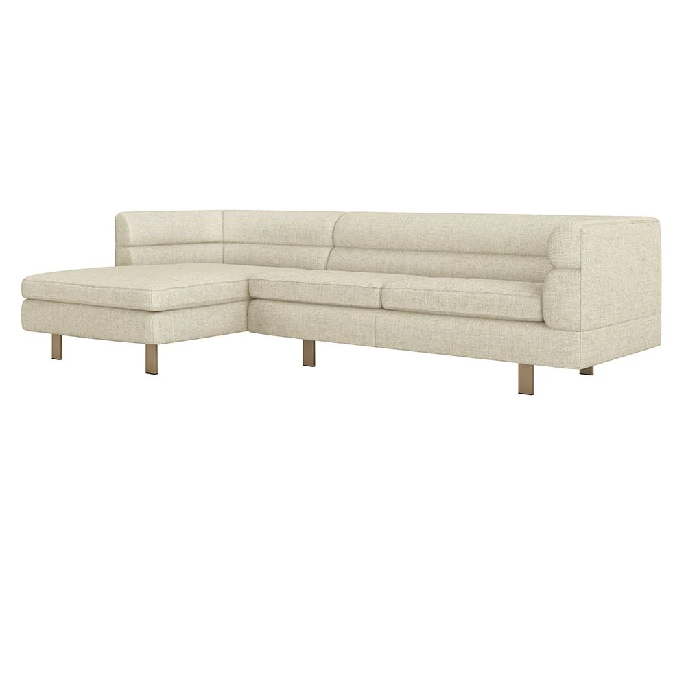Interlude Ornette Chaise Sectional - Image 30