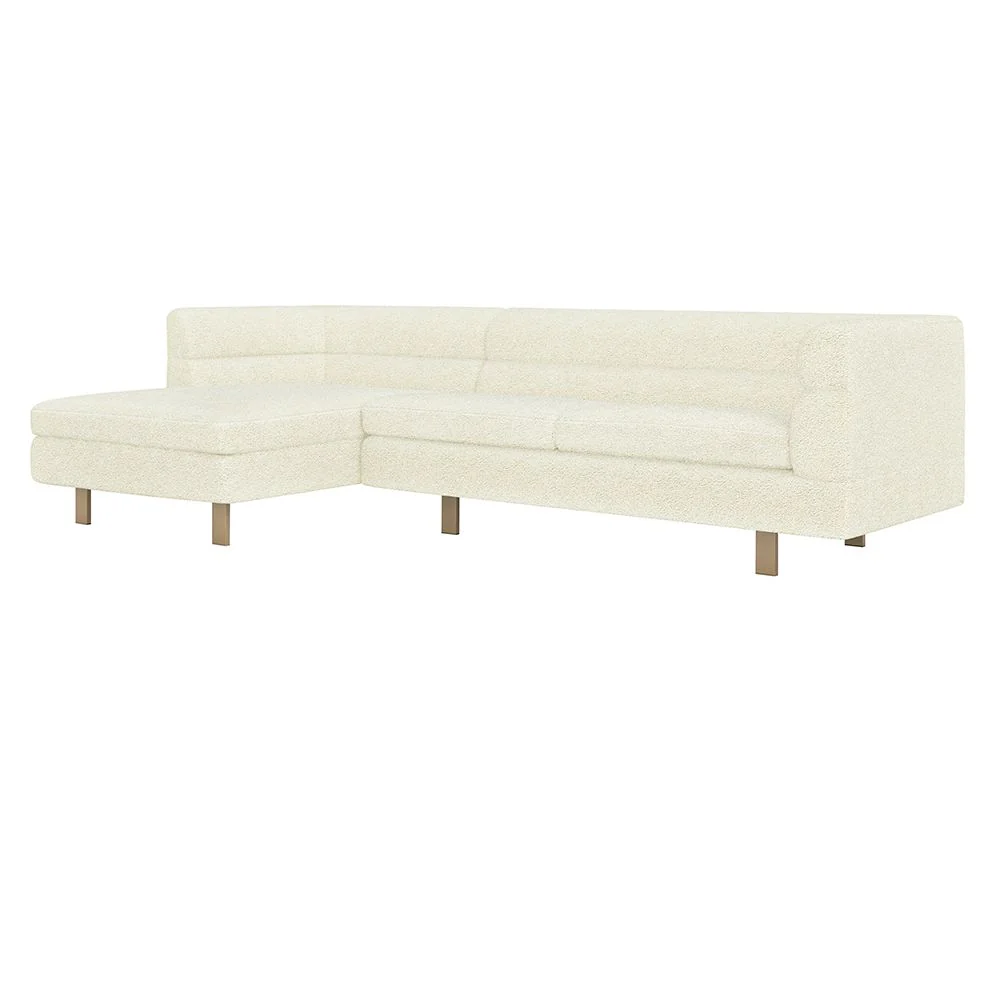 Interlude Ornette Chaise Sectional - Image 31