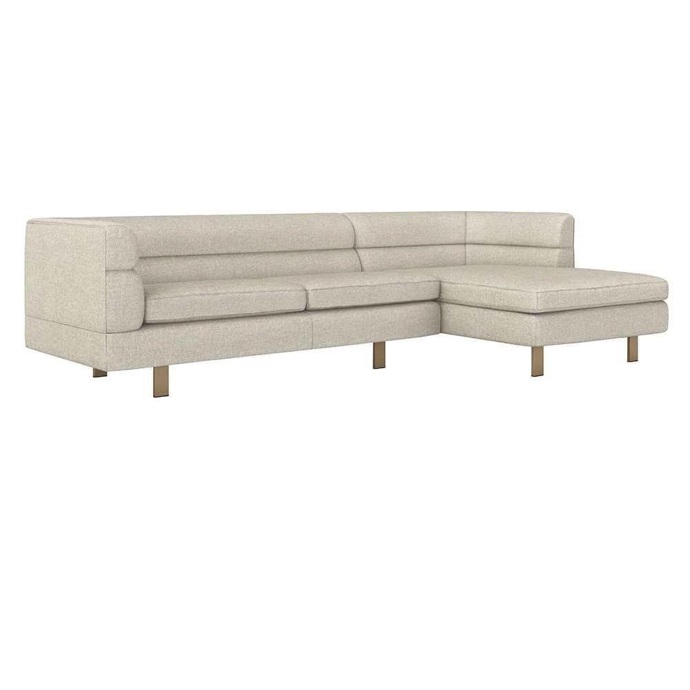 Interlude Ornette Chaise Sectional - Image 37