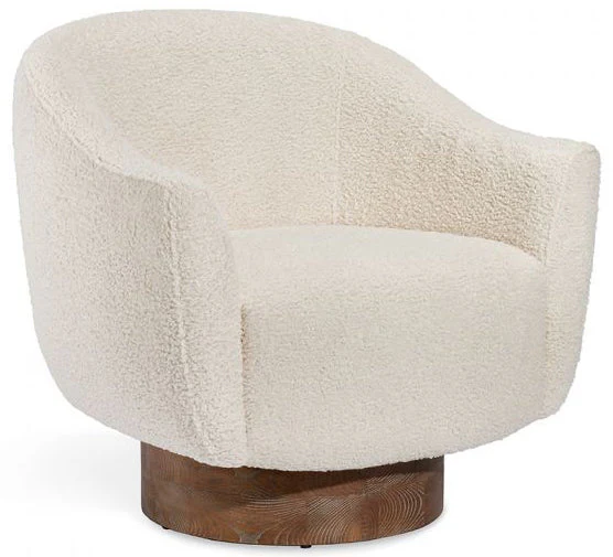 Interlude Simone Swivel Chair - Image 10