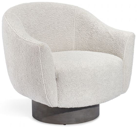 Interlude Simone Swivel Chair - Image 6