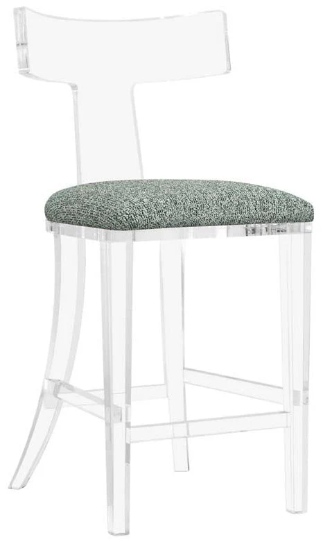 Interlude Tristan Acrylic Counter Stool - Image 3