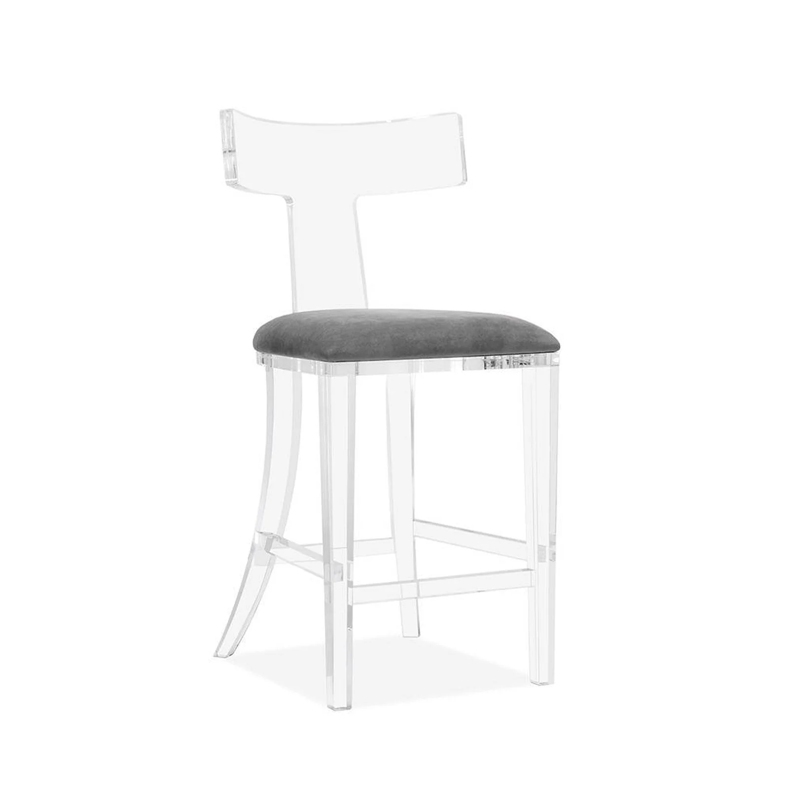 Interlude Tristan Klismos Counter Stool - Image 2