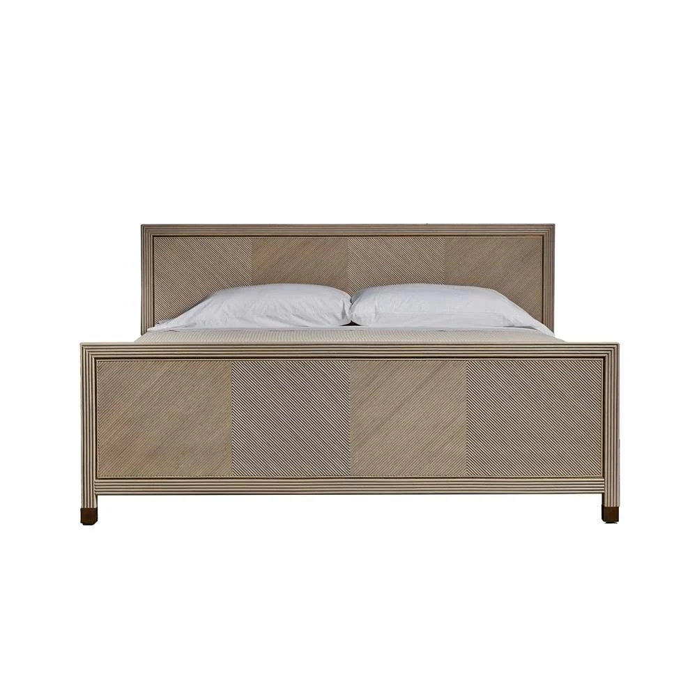 Interlude Jensen Grey Wash King Bed - Image 2